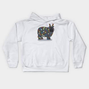 Hippo Holidays! Kids Hoodie